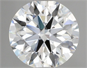 Del inventario de diamantes de laboratorio, 1.08 quilates, Redondo , Color F, claridad VVS2 y certificado IGI