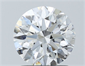 Diamante Natural 1.41 quilates, Redondo , Color E, claridad VVS2 y certificado GIA
