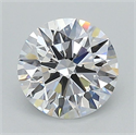 Del inventario de diamantes de laboratorio, 1.19 quilates, Redondo , Color D, claridad VS2 y certificado IGI