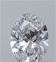 Diamante Natural 0.30 quilates, Ovalado , Color D, claridad VS2 y certificado GIA
