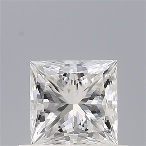 Picture of Natural Diamond 0.50 Carats, Princess with  Cut, G Color, VVS1 Clarity and Certified by GIA