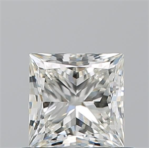 Picture of Natural Diamond 0.70 Carats, Princess with  Cut, J Color, VVS1 Clarity and Certified by GIA