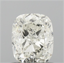 Natural Diamond 0.90 Carats, Cushion with  Cut, I Color, VS2 Clarity and Certified by IGI