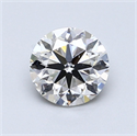 Natural Diamond 0.90 Carats, Round with Very Good Cut, I Color, VS2 Clarity and Certified by GIA