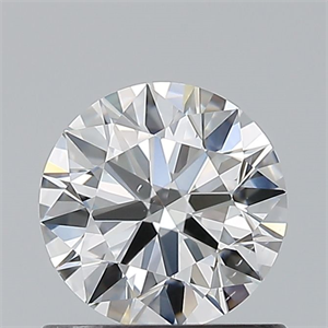 Picture of Natural Diamond 0.80 Carats, Round with Excellent Cut, E Color, VS2 Clarity and Certified by GIA