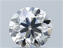 Natural Diamond 0.90 Carats, Round with Very Good Cut, H Color, VS1 Clarity and Certified by GIA