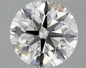 Picture of Lab Grown Diamond 3.04 Carats, Round with Excellent Cut, F Color, VVS2 Clarity and Certified by IGI