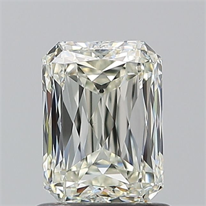 Picture of Natural Diamond 1.20 Carats, Radiant with  Cut, K Color, VS2 Clarity and Certified by GIA