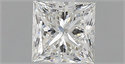 Natural Diamond 1.01 Carats, Princess with  Cut, H Color, VVS1 Clarity and Certified by GIA