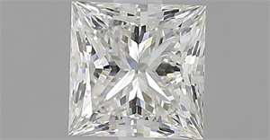 Foto Diamante Natural 1.01 quilates, Princesa , Color H, claridad VVS1 y certificado GIA de