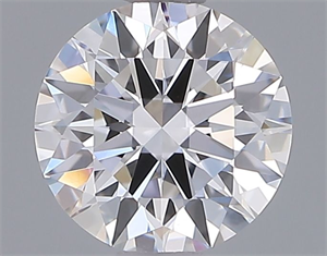 Picture of Lab Grown Diamond 1.00 Carats, Round with Ideal Cut, D Color, VVS2 Clarity and Certified by IGI