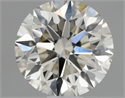 Diamante Natural 0.71 quilates, Redondo , Color K, claridad VS1 y certificado IGI