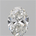 Diamante Natural 0.90 quilates, Ovalado , Color G, claridad VVS1 y certificado GIA