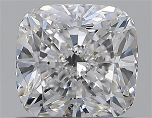 Picture of Natural Diamond 0.72 Carats, Cushion with  Cut, E Color, SI1 Clarity and Certified by GIA
