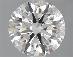Picture of Lab Grown Diamond 1.09 Carats, Round with Excellent Cut, D Color, VS2 Clarity and Certified by GIA