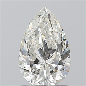Foto Diamante Natural 1.01 quilates, De pera , Color I, claridad SI1 y certificado GIA de