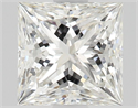 Natural Diamond 1.01 Carats, Princess with  Cut, H Color, VS2 Clarity and Certified by GIA