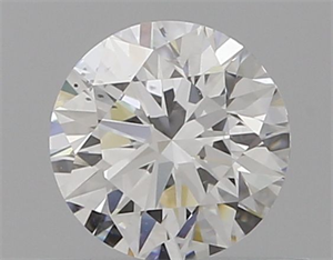 Picture of Natural Diamond 0.49 Carats, Round with Excellent Cut, D Color, SI1 Clarity and Certified by GIA