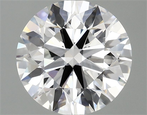 Picture of Lab Grown Diamond 3.01 Carats, Round with Excellent Cut, F Color, VVS2 Clarity and Certified by IGI