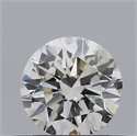 Diamante Natural 0.40 quilates, Redondo , Color H, claridad VS2 y certificado IGI