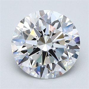 Picture of Natural Diamond 2.01 Carats, Round with Excellent Cut, F Color, VS1 Clarity and Certified by GIA