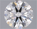 Del inventario de diamantes de laboratorio, 2.07 quilates, Redondo , Color F, claridad VVS2 y certificado IGI