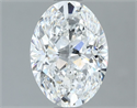 Diamante Natural 1.80 quilates, Ovalado , Color E, claridad VS1 y certificado GIA