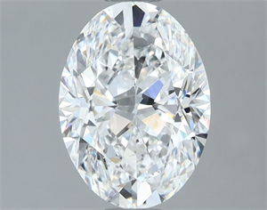 Foto Diamante Natural 1.80 quilates, Ovalado , Color E, claridad VS1 y certificado GIA de