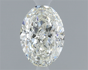 Picture of Natural Diamond 0.50 Carats, Oval with  Cut, I Color, SI1 Clarity and Certified by GIA