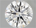 Del inventario de diamantes de laboratorio, 1.02 quilates, Redondo , Color D, claridad VVS2 y certificado IGI
