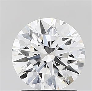 Picture of Lab Grown Diamond 1.29 Carats, Round with Ideal Cut, E Color, VVS2 Clarity and Certified by IGI