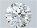 Diamante Natural 0.96 quilates, Redondo , Color F, claridad SI1 y certificado GIA