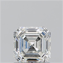Diamante Natural 1.01 quilates, Asscher , Color I, claridad VS1 y certificado GIA