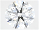 Del inventario de diamantes de laboratorio, 4.36 quilates, Redondo , Color F, claridad VS1 y certificado IGI