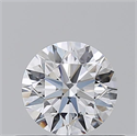 Diamante Natural 0.50 quilates, Redondo , Color D, claridad VS1 y certificado GIA