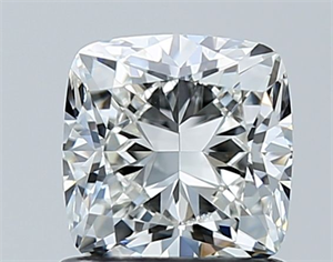 Foto Diamante Natural 1.01 quilates, Del cojín , Color I, claridad VVS2 y certificado GIA de