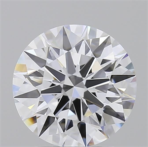 Picture of Lab Grown Diamond 2.04 Carats, Round with Excellent Cut, D Color, VVS1 Clarity and Certified by GIA