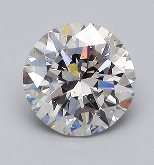 Picture of 2.18 carat Round natural diamond H VS1, and certified by IGL