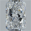 Diamante Natural 3.03 quilates, Radiante , Color D, claridad SI1 y certificado GIA