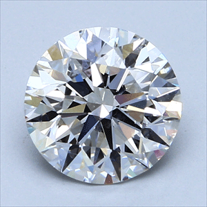 Picture of 2.60 carat Round natural diamond D SI1, Tolkowsky Ideal-Cut and certified by IGL