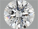 Lab Grown Diamond 1.01 Carats, Round with Excellent Cut, D Color, VS1 Clarity and Certified by IGI