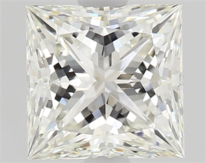 Foto Diamante Natural 1.03 quilates, Princesa , Color J, claridad VVS2 y certificado GIA de