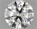Diamante Natural 1.00 quilates, Redondo , Color J, claridad SI2 y certificado GIA