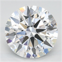 Del inventario de diamantes de laboratorio, 3.53 quilates, Redondo , Color D, claridad VVS1 y certificado GIA