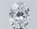 Diamante Natural 0.80 quilates, Ovalado , Color E, claridad VS1 y certificado GIA