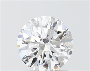 Picture of Lab Grown Diamond 1.05 Carats, Round with Ideal Cut, D Color, VVS2 Clarity and Certified by IGI