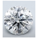 Diamante natural de 0,53 quilates H VVS2, corte ideal certificado por CGL