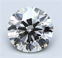 Diamante natural F VS2 de 0,50 quilates, certificado Ideal Cut por CGL