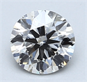 0.50 carat natural diamond F VS2, Ideal Cut certified by CGL