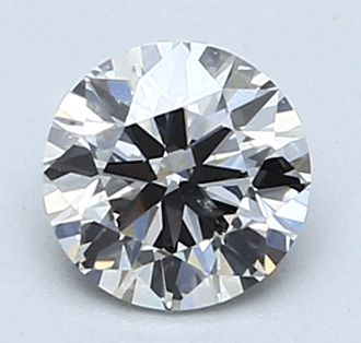 Picture of 0.50 carat natural diamond F VS2, Ideal Cut certified by CGL